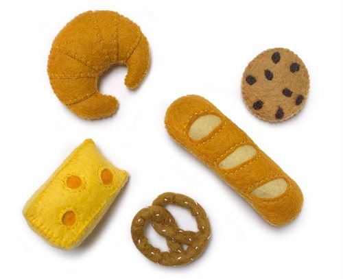 Gamcha Spielessen Brot + Gebäck