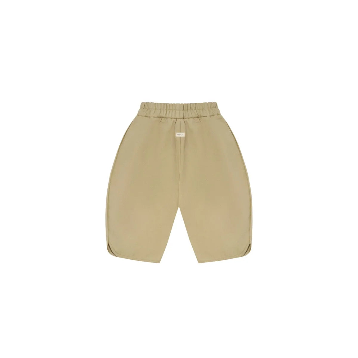 Khaki-farbene, elastische Shorts aus der Kollektion Balloon Pants von Seasalt
