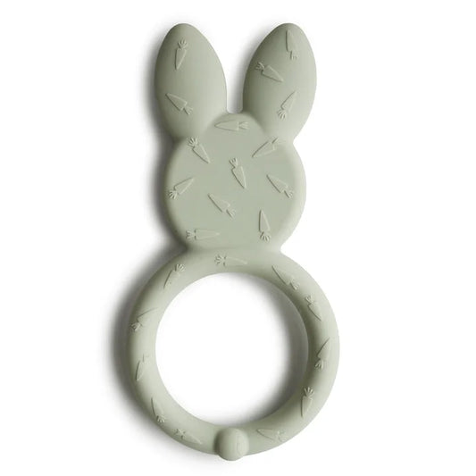 Grüne Hasen-Teether für Babys im Produkt Beissring Bunny