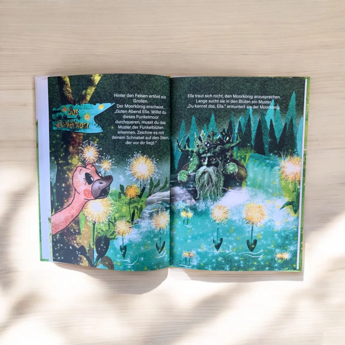 Offenes Kinderbuch Bilderbuch Strausseneier sind keine Ostereier in schöner Gestaltung