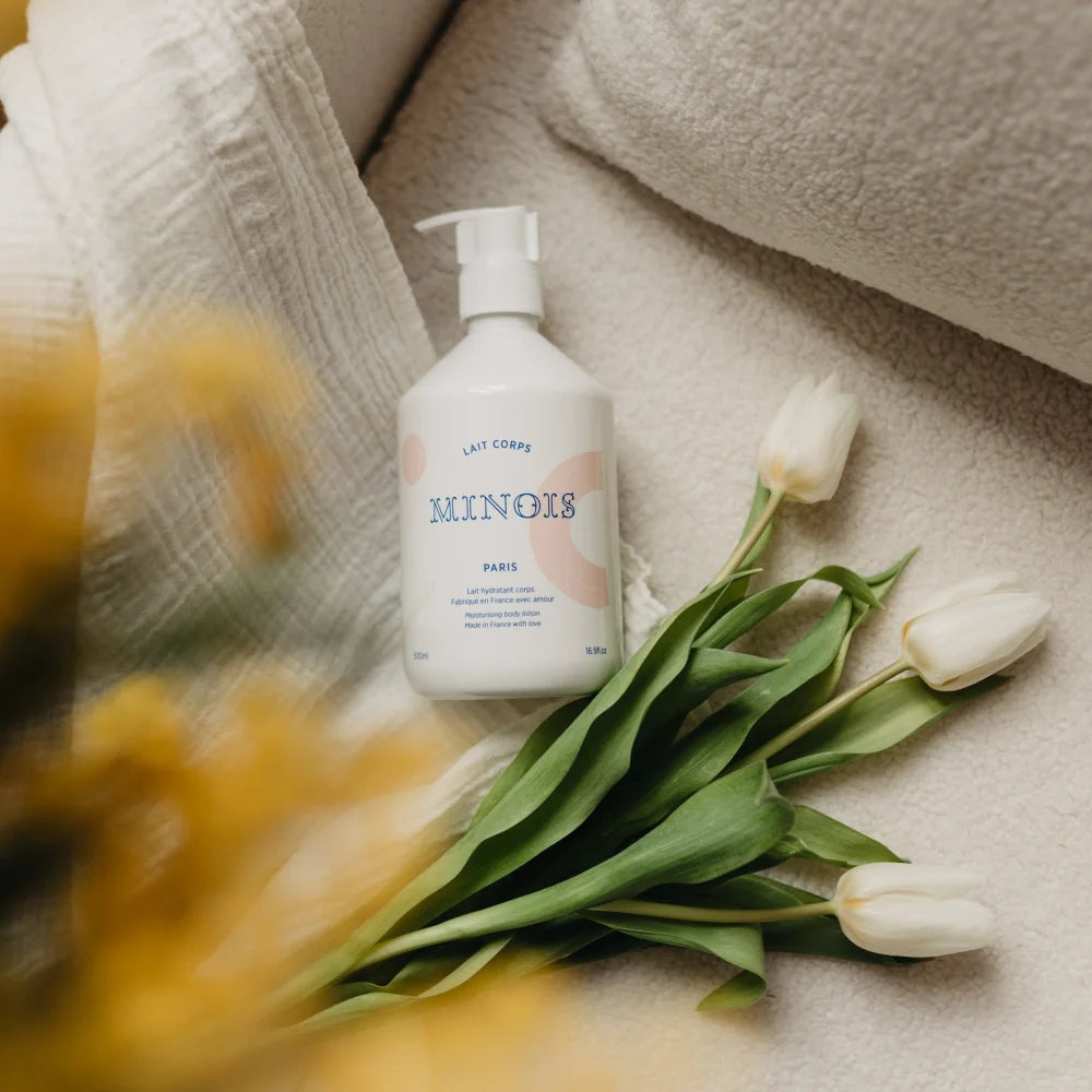 Weißes Lotionflaschen mit Pumpenspender für Body Lotion 500ml