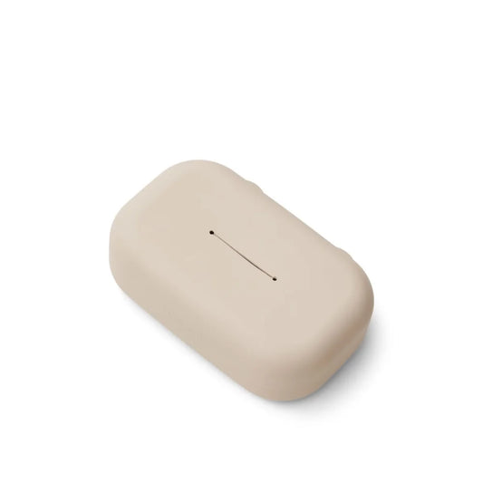 Rechteckige Seifenleiste mit Linie im Produkt Feuchttuch-Behälter Emi Sandy