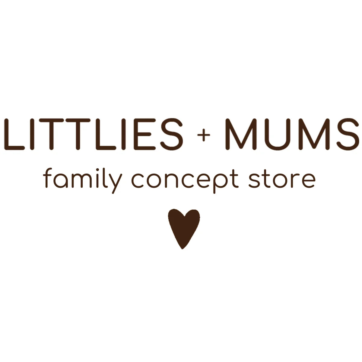 Littles + Mums Logo auf Geschenkkarte für Babys und Mütter