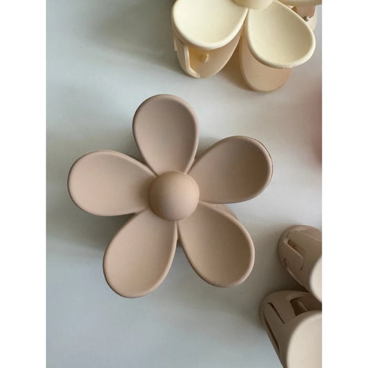 Beige Blüten Haarclips für Damen im Produkt Hairclaw Bloom