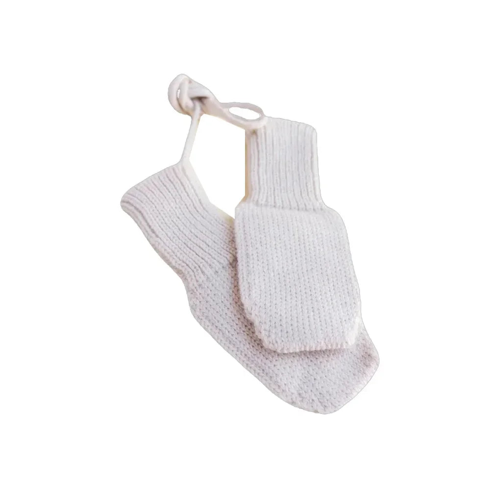 off white handschuhe Hvid Merino Handschuhe Off-white