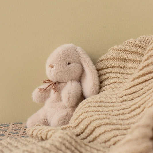 Maileg Bunny Plush Mini in Light Powder with floppy ears