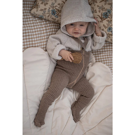 Baby in Hooded Strumpfhosen aus Strickware für angenehmen Komfort und Stil