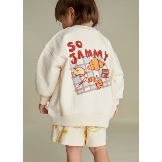 Kinder Sweatshirt So Jammy mit Bananen-Print Shorts im Produkt Jammy Picnic Sweater