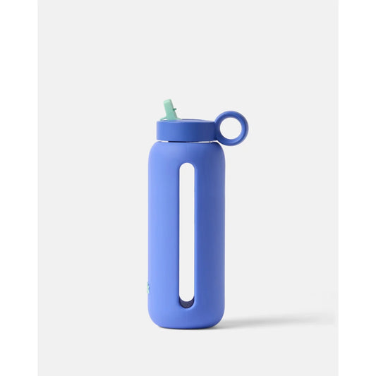 Bink Kids Bottle in Navy (marineblau), Kinder-Trinkflasche aus Glas