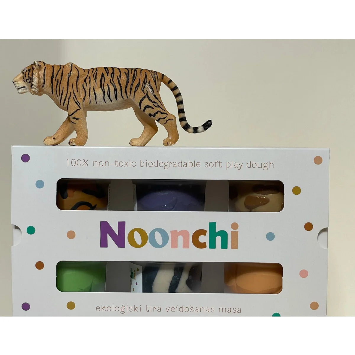 Noonchi Organics Knete Set Animalistic 6 x 100 g – Bild 8