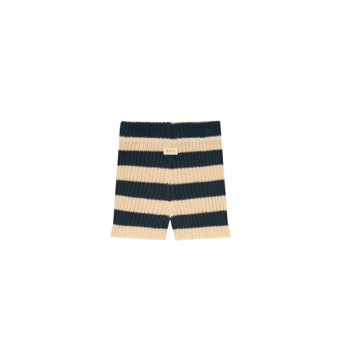 Gestreifte Strickshorts im Produkt Knitted Shorts | Sailor Stripes für stilvolle Freizeitmode