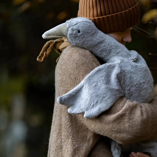 Senger Naturwelt Cuddly Toy Goose Large in Grey