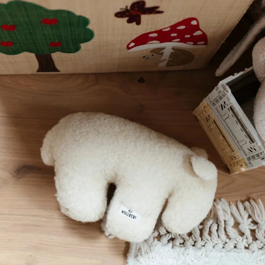 Wollbebi Heidi the Sheep Cuddly Toy in Cream