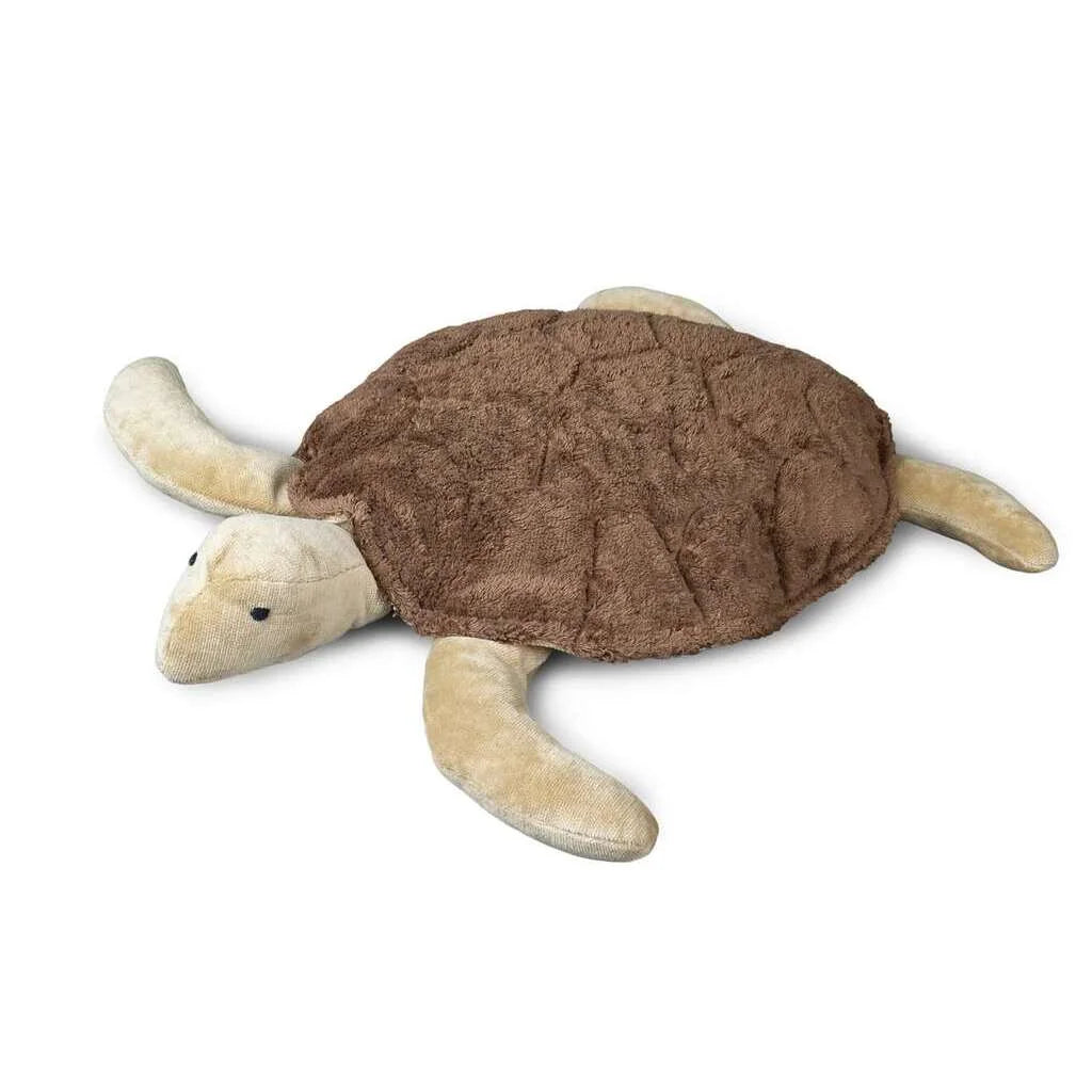 Große braune Kuscheltier Schildkröte aus Plüsch für Kinder und Sammler