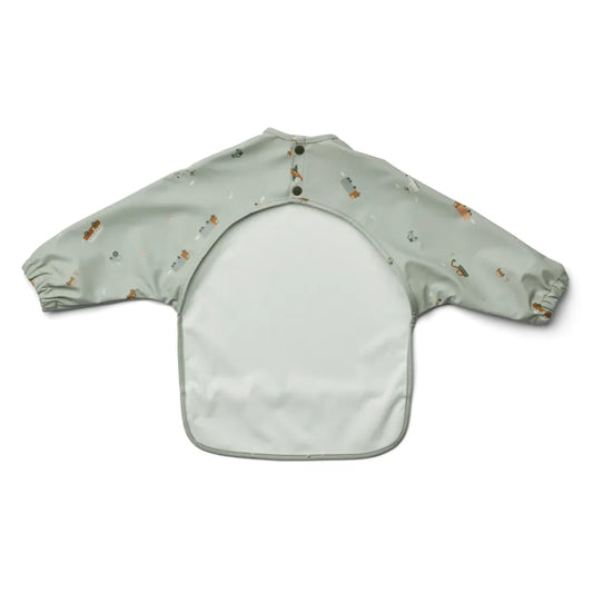 Langärmliges Baby-Lätzchen mit Tiermotiv im Design Lätzchen Cape Merle