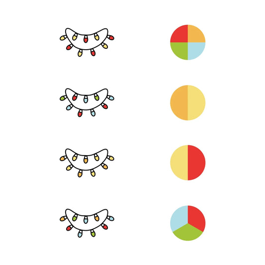 Beispielkarte aus dem Lemo Kartensatz Weihnachtszauber