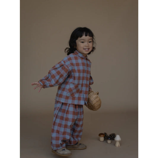 Lodge Pants | Maple Gingham