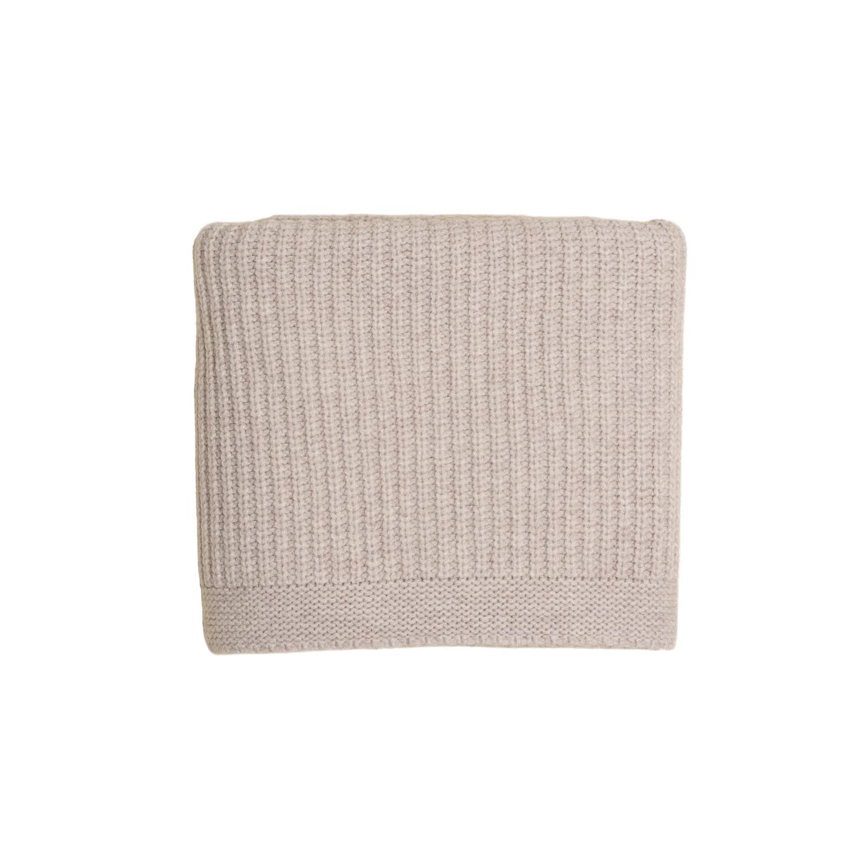 Merino Strickdecke Kiki | Soft Beige