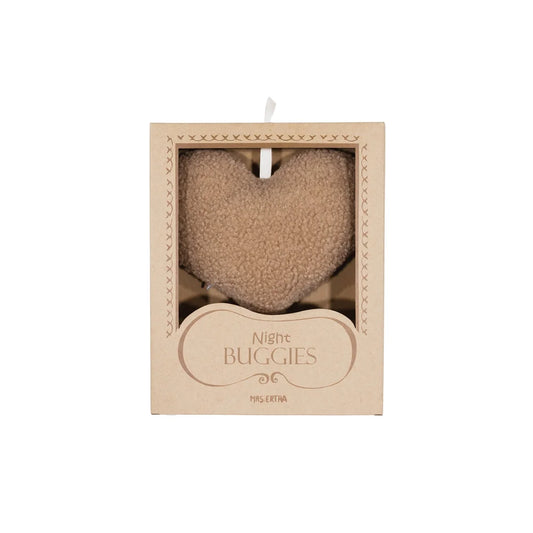 Herzförmiges Plüschobjekt in Geschenkbox für Musikspieluhr Herz