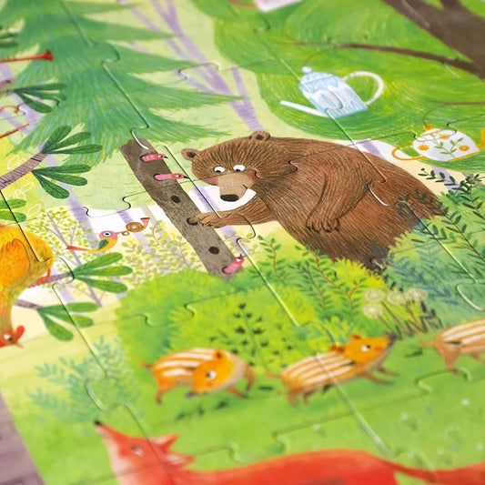 Night + Day in the Forest Puzzle von Londji