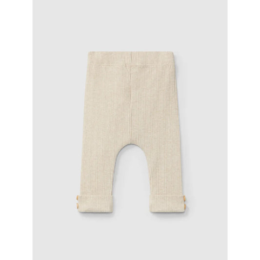 Helle, gerippte Baby-Leggings aus Jersey im Produkt Ribbed Jersey Leggings