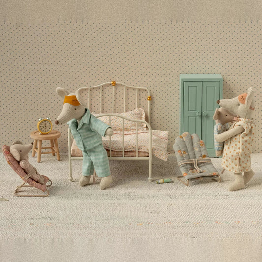 Maileg Schlafanzug Papa Maus Mint + Sand