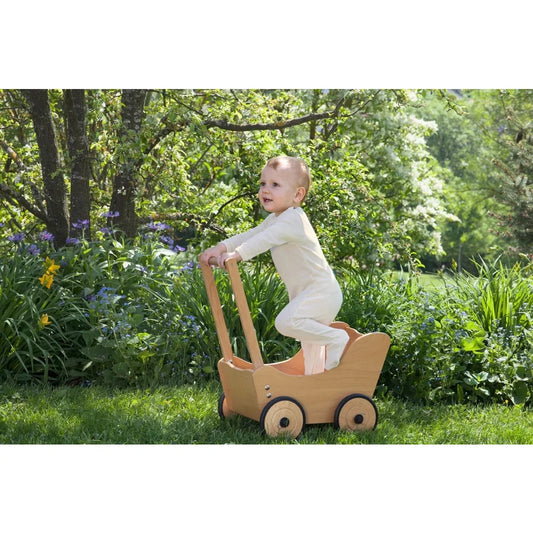 Holzschiebewagen für Kinder im Produkt Schlafoverall | natur