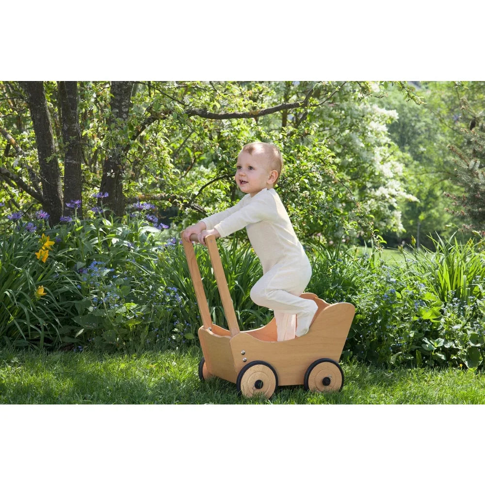 Holzschiebewagen für Kinder im Produkt Schlafoverall | natur