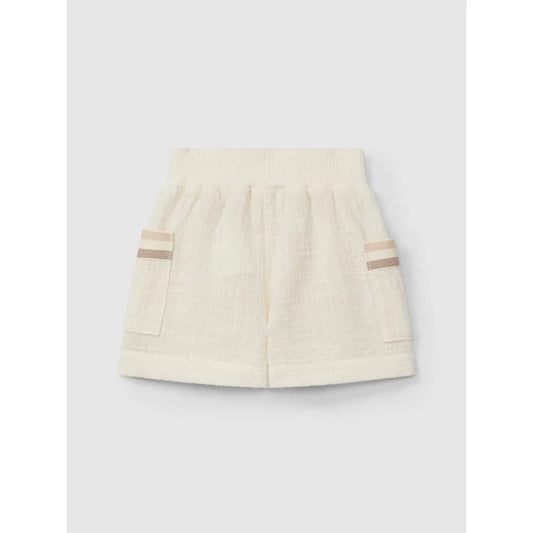Beige Shorts mit Taschen aus der Kollektion Shorts | natur ungefärbt