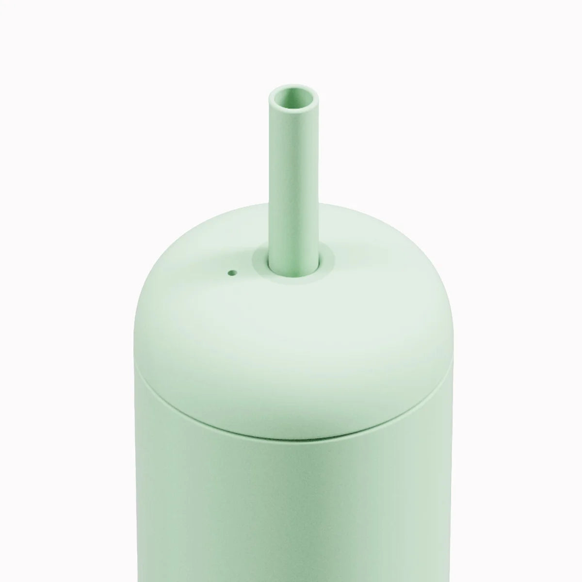 Hellgrüner Trinkbecher mit Stroh für Kinder, 500 ml, Straw Tumbler