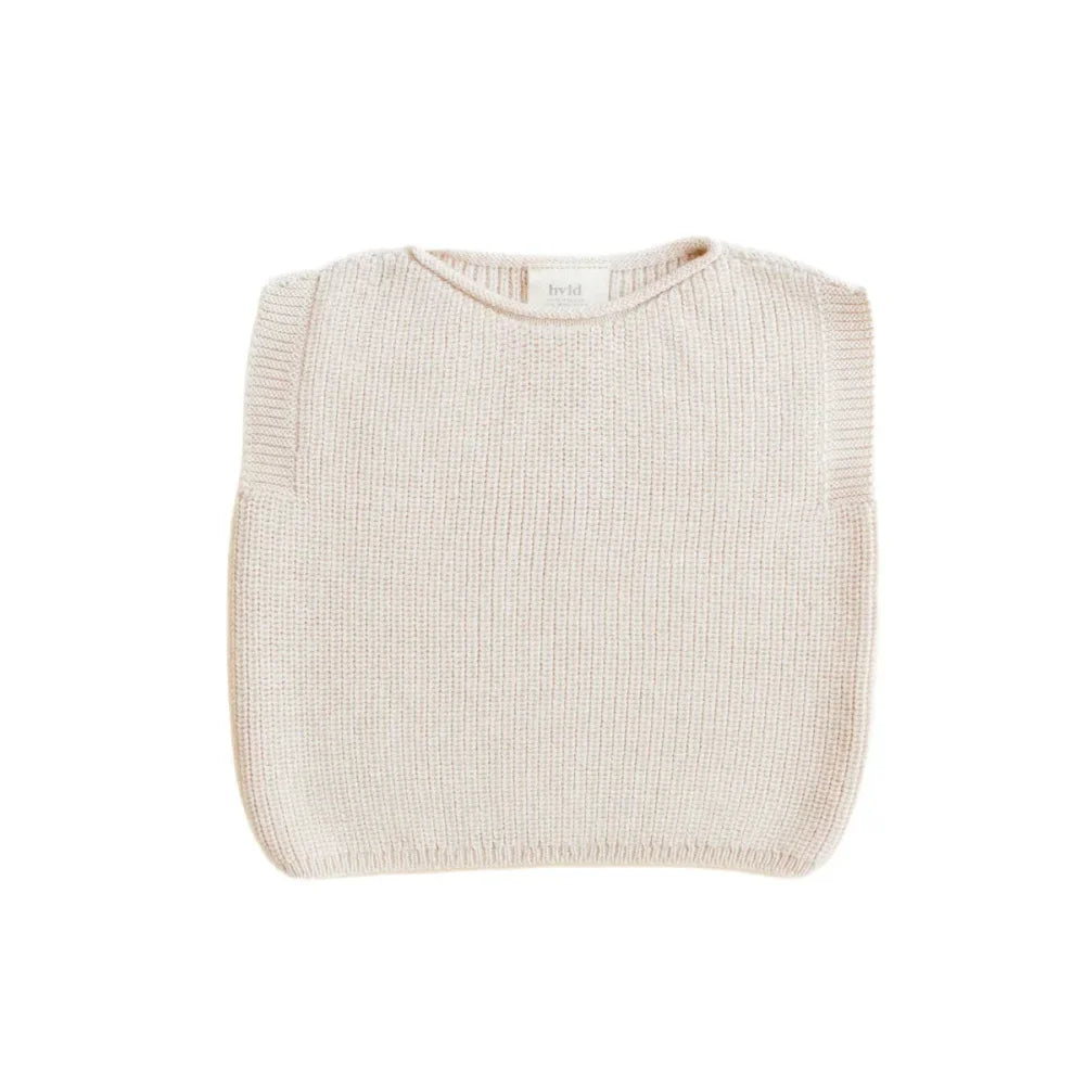 Strickpullunder Pullunder Creme Damen Beige Strickpullunder Für