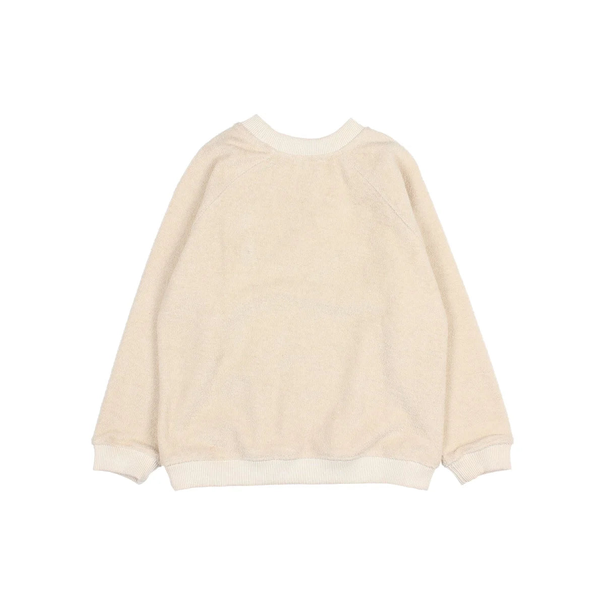 Beige Fleece Sweatshirt aus der Terry Sweatshirt Ivory Kollektion