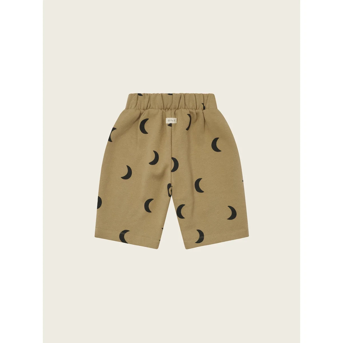 Tanshorts mit schwarzen Mondmustern für Traveller Pants Dusky Midnight