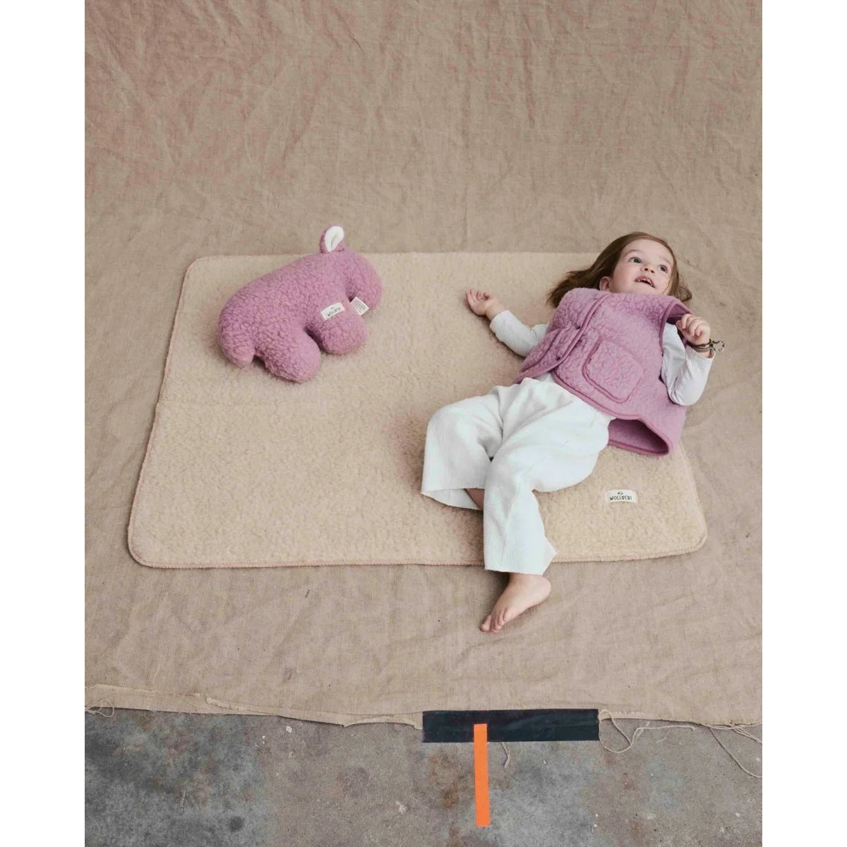 WOLLBEBI Wolldecke Kids Bobo gefaltet