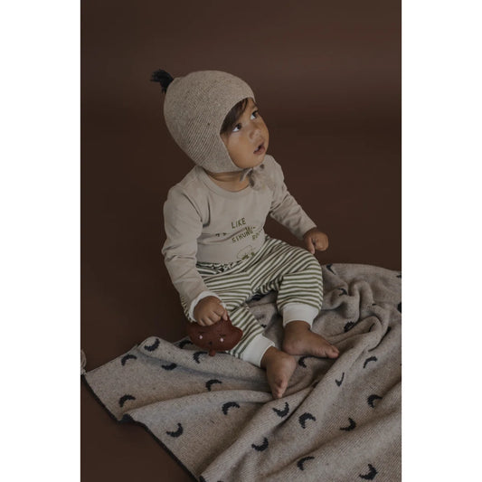 Wool Blanket | Charcoal Midnight