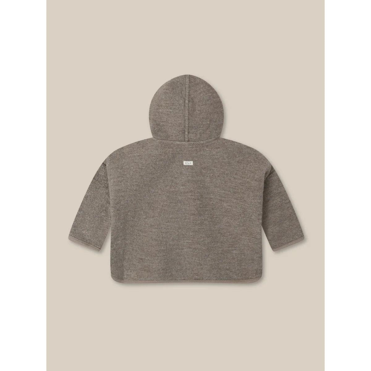 Organic Zoo Wool Jacket Oatmeal Rückansicht