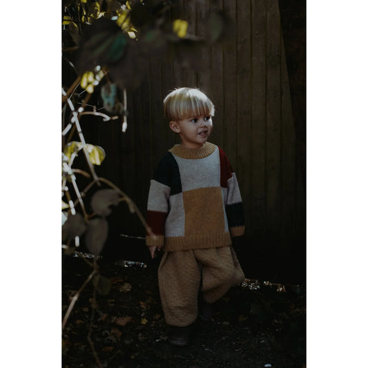 Wool Jumper | Patchwork