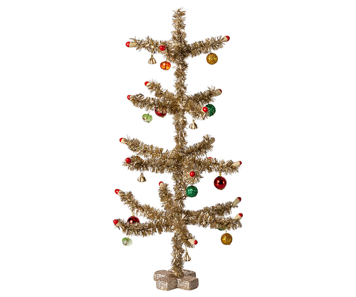 Weihnachtsbaum | Gold, Rot und Grün