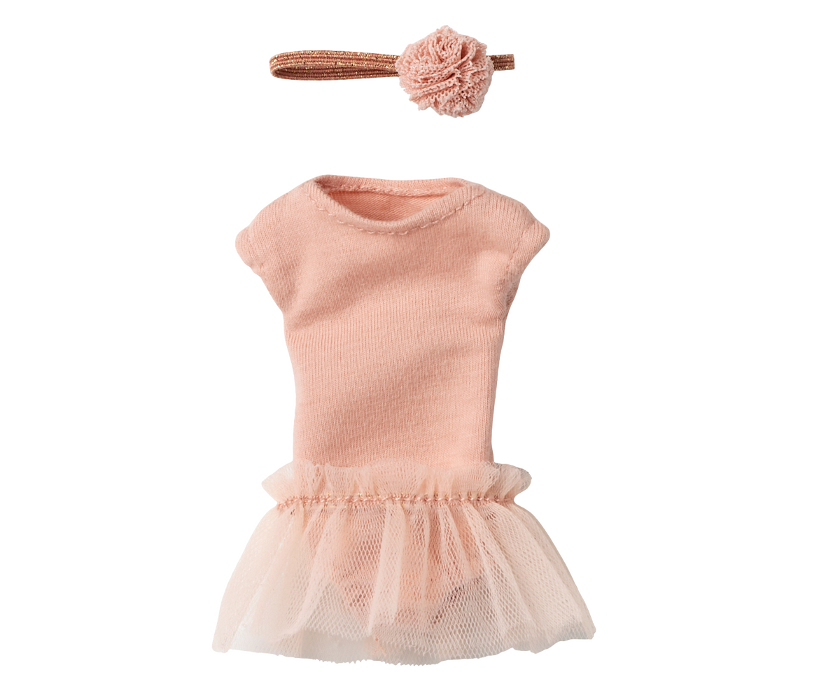 Outfit Grösse 1, Ballettanzug + Rock | rosa