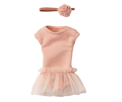 Outfit Grösse 1, Ballettanzug + Rock | rosa