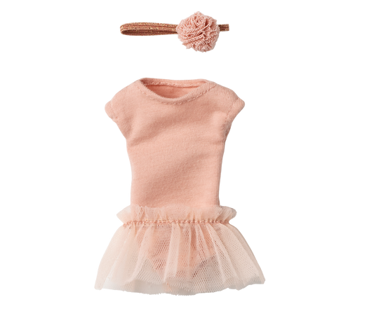 Tenue taille 1, justaucorps de ballet + jupe | rose