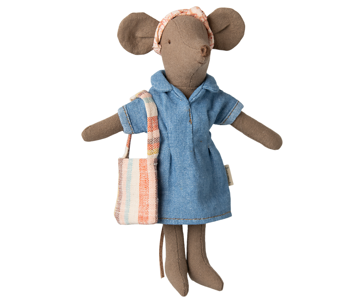 Robe et sac en jean, Mama Mouse
