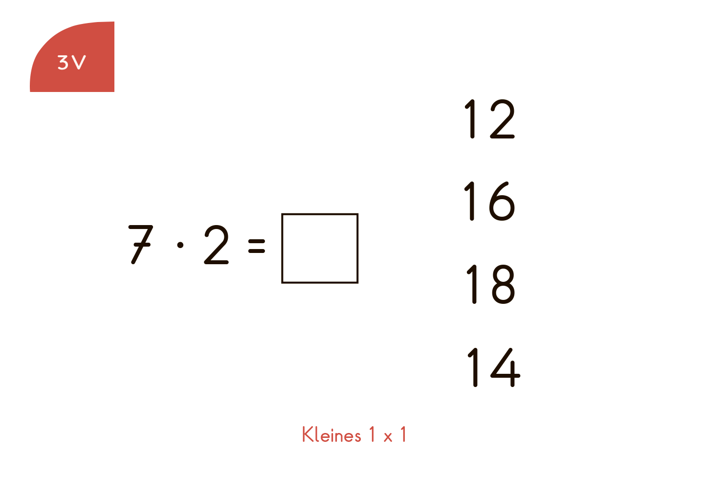 Lochkasten Kartensatz Kleines 1x1 vom Kölner Lernspielverlag - Detailansicht 2