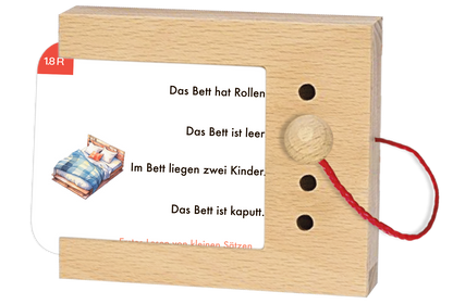 Lochkasten Kartensatz Erstes Lesen von Sätzen vom Kölner Lernspielverlag - Detailansicht 1