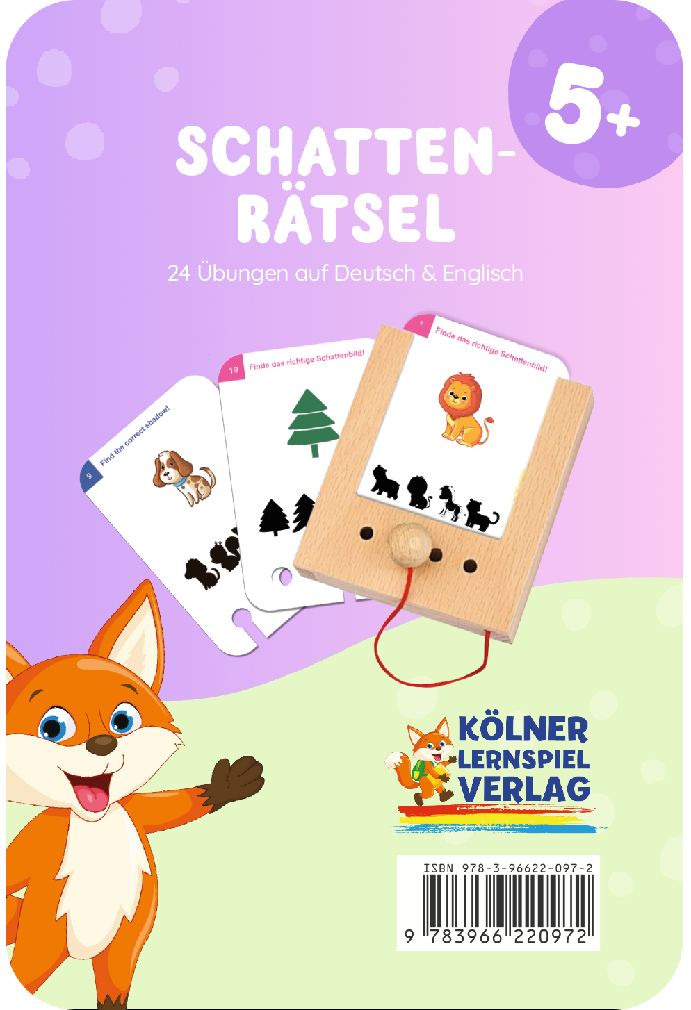 Lochkasten Kartensatz Schattenrätsel vom Kölner Lernspielverlag