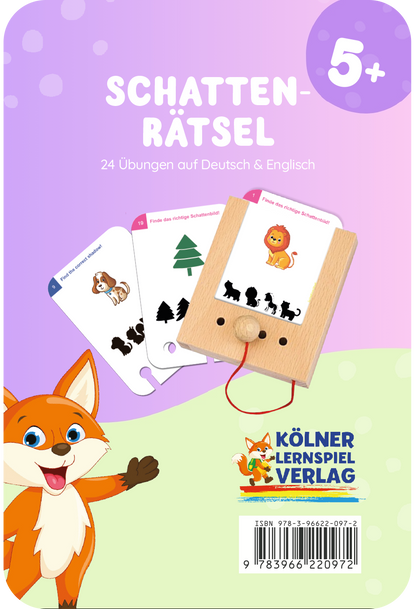 Lochkasten Kartensatz Schattenrätsel vom Kölner Lernspielverlag