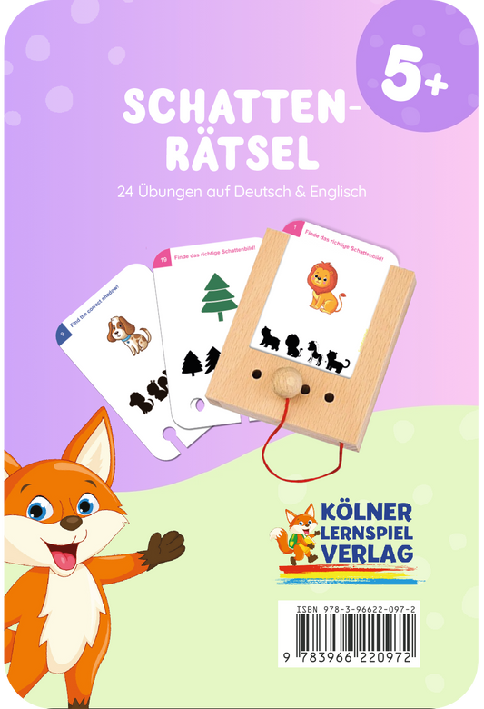 Lochkasten Kartensatz Schattenrätsel vom Kölner Lernspielverlag