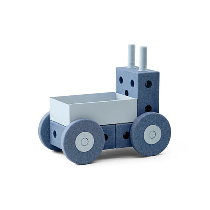MODU 3-in-1 Lauflernwagen in Deep Blue und Sky Blue