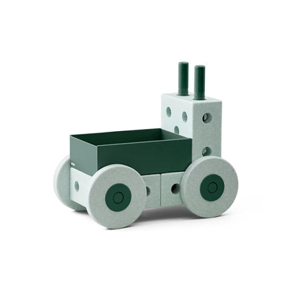 MODU 3-in-1 Lauflernwagen in Ocean Mint und Forest Green