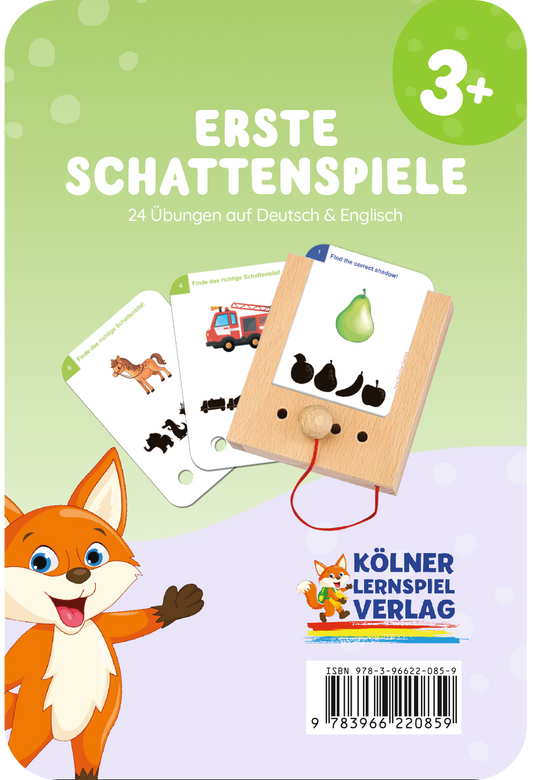 Lochkasten Kartensatz Erste Schattenspiele vom Kölner Lernspielverlag